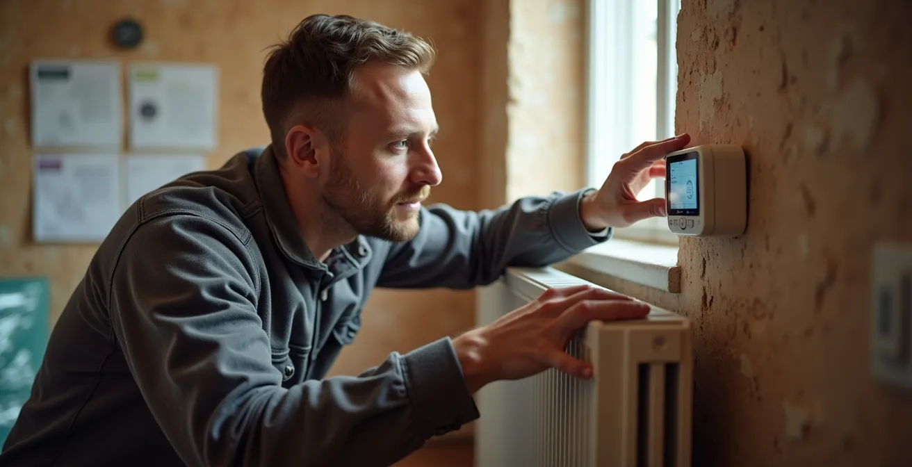 Energetische Sanierung eines typisch deutschen Hauses visualisiert