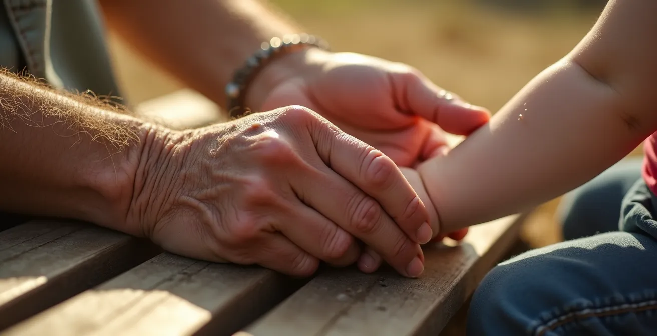 Ältere Menschen und Kinder während einer Hitzewelle in Deutschland