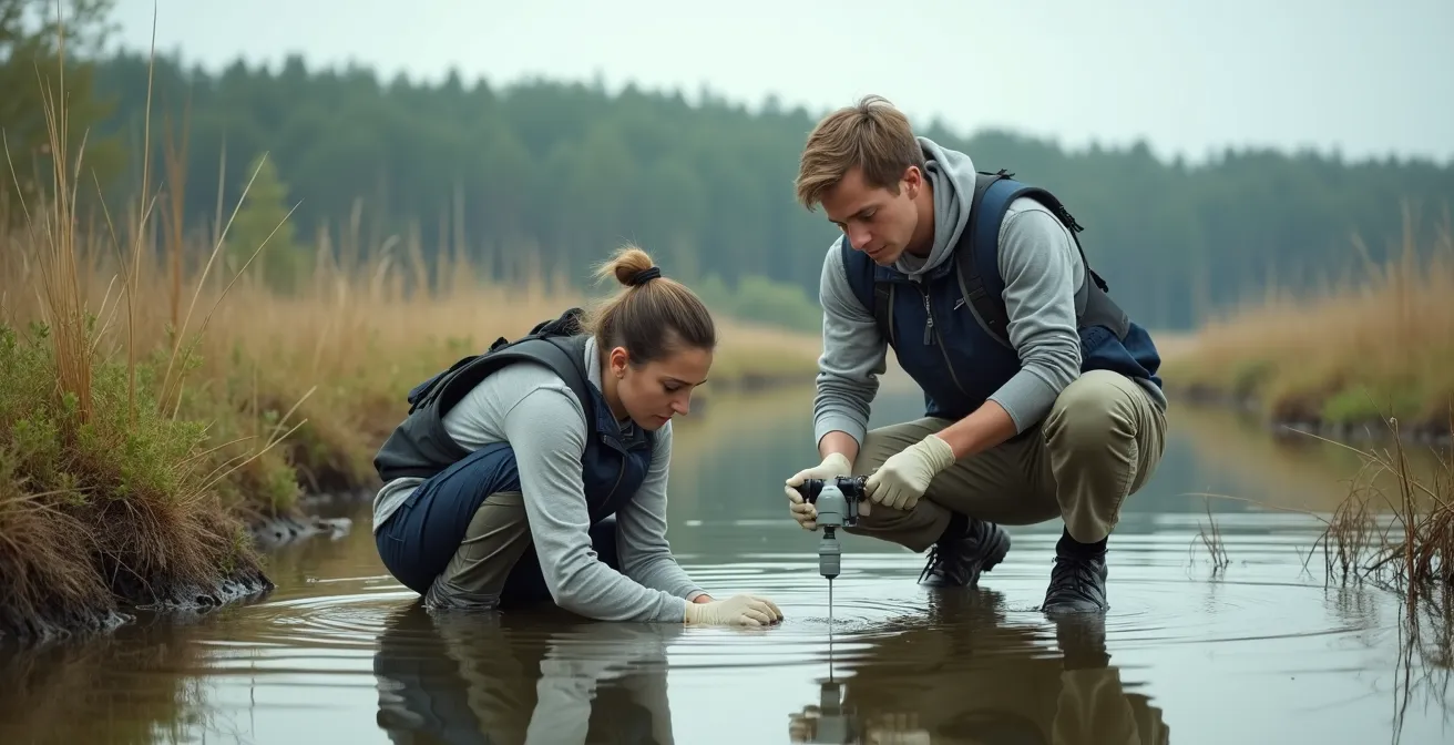 Renaturiertes Flussgebiet zeigt erfolgreiche Wiederherstellung natürlicher Ökosysteme