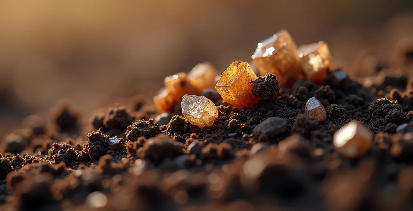 Visualisierung der gestörten Stoffkreisläufe durch menschlichen Einfluss in deutschen Agrarlandschaften